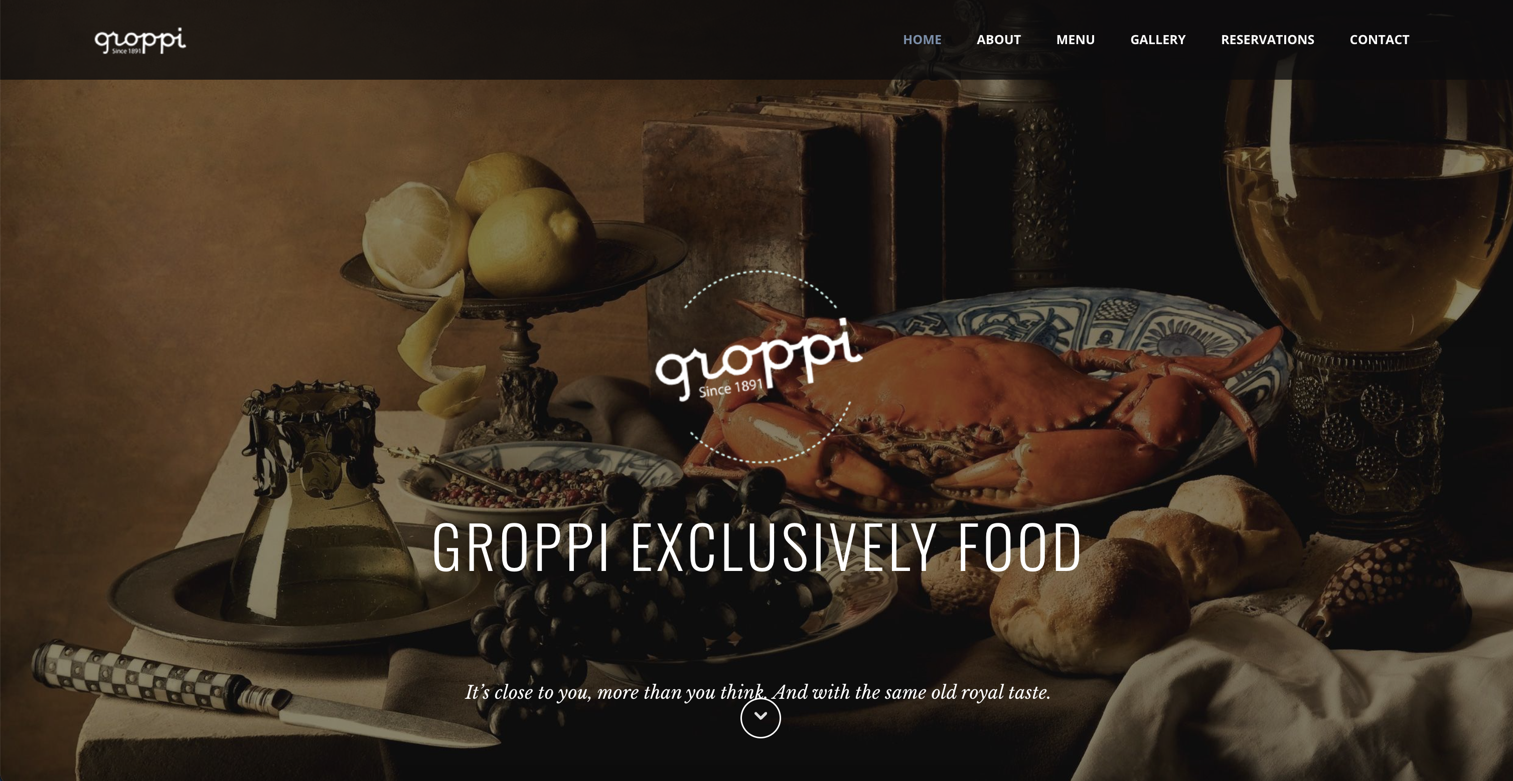 Groppi Website